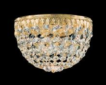 Schonbek 1870 1558-40R - Petit Crystal 3 Light 120V Flush Mount in Polished Silver with Radiance Crystal