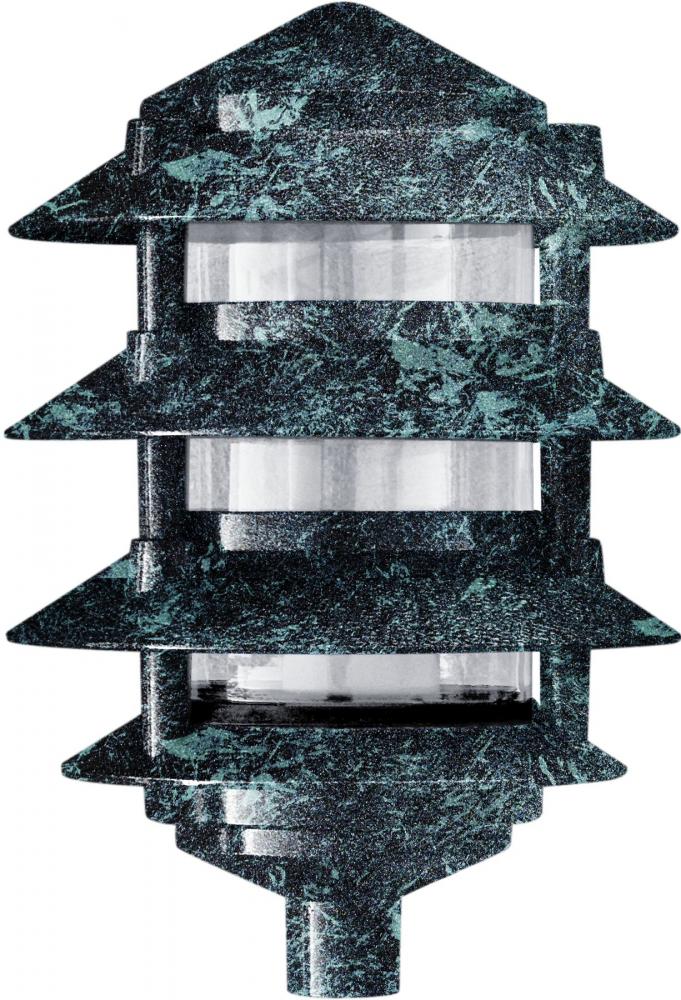 PAGODA FIX 4 TIER 3"BASE 7W PL7 120V