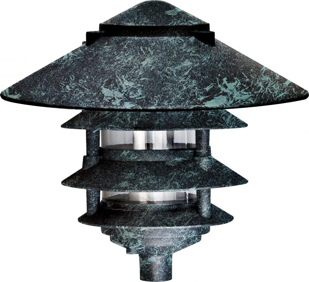 PAGODA FIX 4 TIER 10"TOP 1/2"BASE INCAND 120V