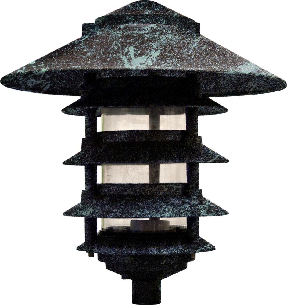 PAGODA FIX 5 TIER 10"TOP 1/2" BASE G24 2 PIN 12W 60 LE