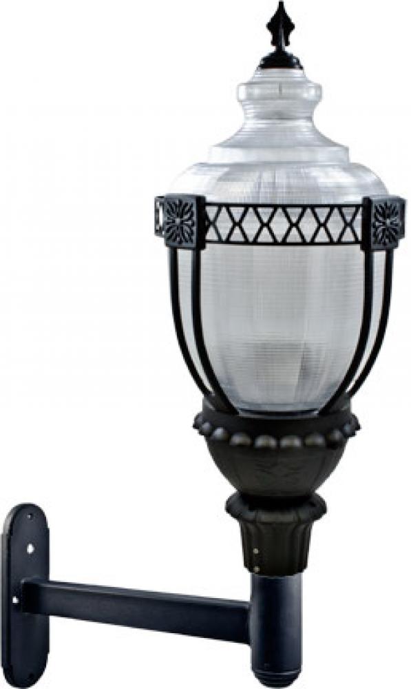 CLEAR ACORN WALL FIX 75W LED 120V-277V