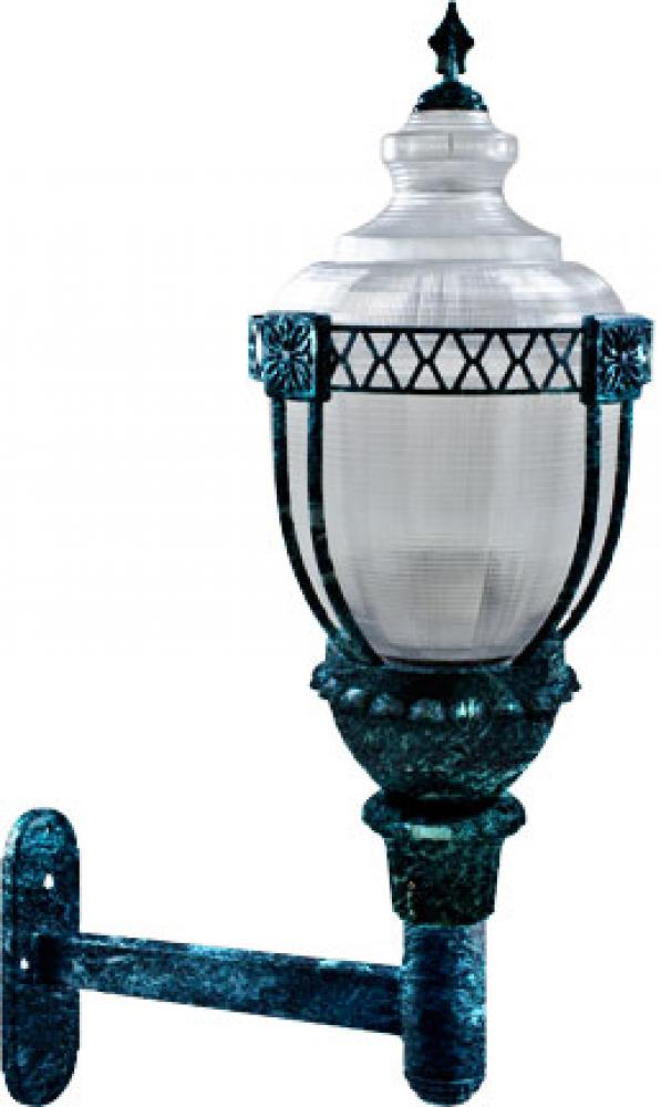 CLEAR ACORN WALL FIX 120W LED 120V-277V
