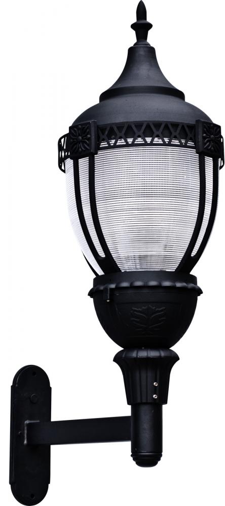 CAST ALUM ACORN WALL FIX LED 120W 120V