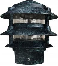 Dabmar D5305-VG - PAGODA FIX 3 TIER 6" TOP 3"BASE INCAND 120V