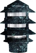 Dabmar D5405-VG - PAGODA FIX 4 TIER 6" TOP 3"BASE INCAND 120V