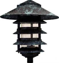 Dabmar D5560-VG - PAGODA FIX 5 TIER 10"TOP 1/2"BASE 6W FILAMENT LED 120V