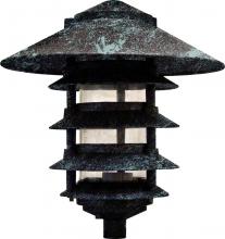 Dabmar D5563-VG - PAGODA FIX 5 TIER 10"TOP 1/2"BASE 26W DL-S26-GU24 120V