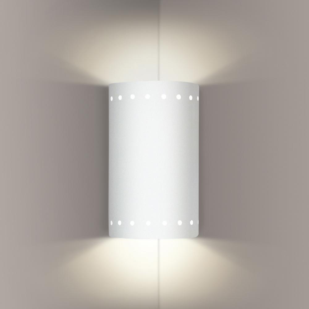 Melos Corner Sconce: Fleet Blue