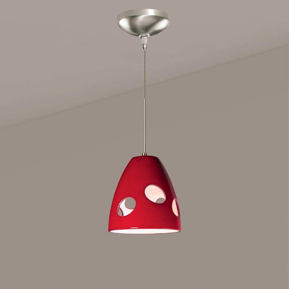 Milano Low Voltage Mini Pendant Matador Red (12V Dimmable MR16 LED (Bulb included))