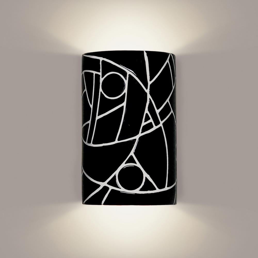 Picasso Wall Sconce Black (Outdoor/WET Location)