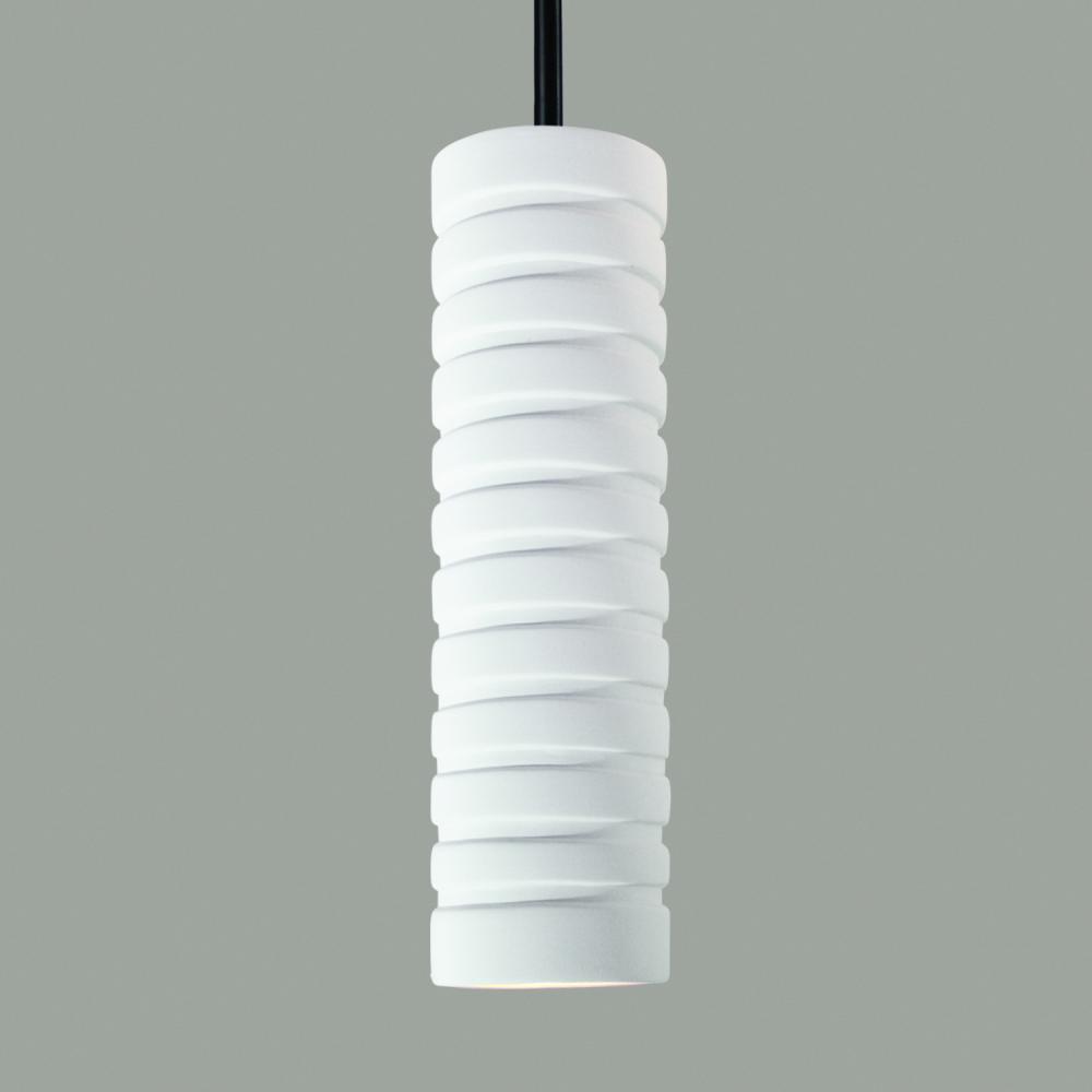 Strata Mini Pendant: Graphite (Black Cord & Canopy)