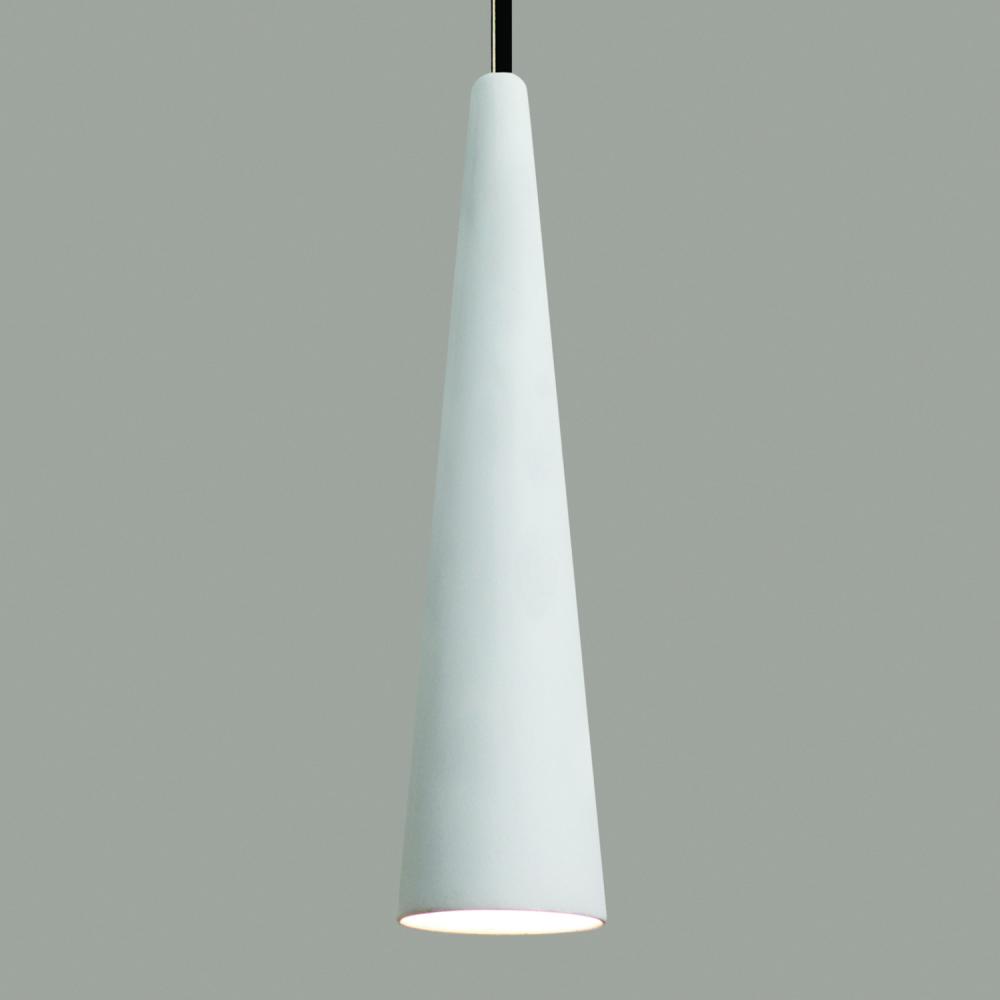 Iconic Mini Pendant : Graphite (Black Cord & Canopy)