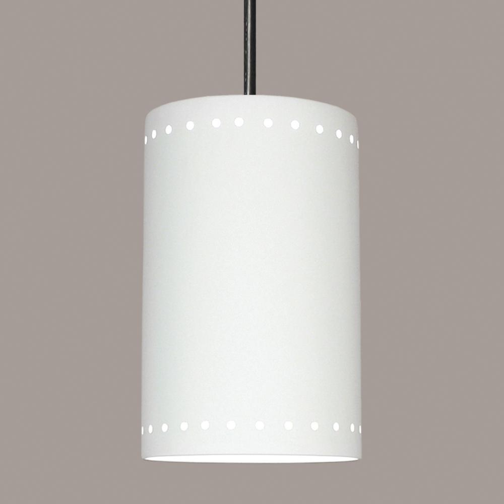 Gran Delos Pendant: Weathered Iron (Black Cord & Canopy)