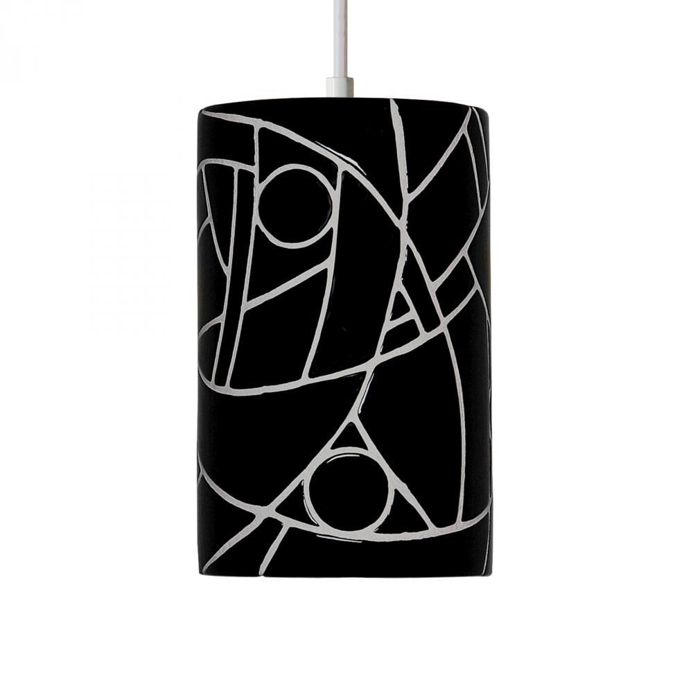 Picasso Pendant Black