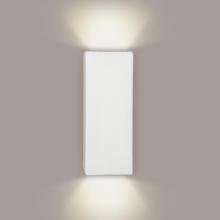 A-19 1803-WET-MB3 - Flores Wall Sconce: Chromium Green Marble (Outdoor/WET Location)