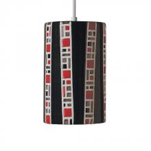 A-19 PM20310-BL - Ladders Pendant Black