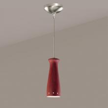 A-19 LVMP07-RR-LEDMR16 - Pilsner Low Voltage Mini Pendant Red Rock (12V Dimmable MR16 LED (Bulb included))