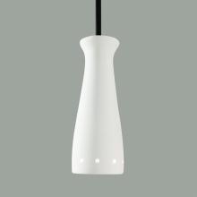 A-19 MP07-M6-BCC - Pilsner Mini Pendant: Heat Treated Steel (Black Cord & Canopy)