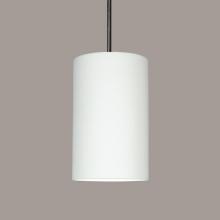 A-19 P201-BG-BCC-1LEDE26 - Andros Pendant: Black Gloss (Black Cord & Canopy)