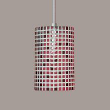 A-19 PM20308-MR-WCC - Confetti Pendant Matador Red (White Cord & Canopy)