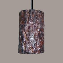 A-19 PN20302-WCC - Bark Pendant (White Cord & Canopy)