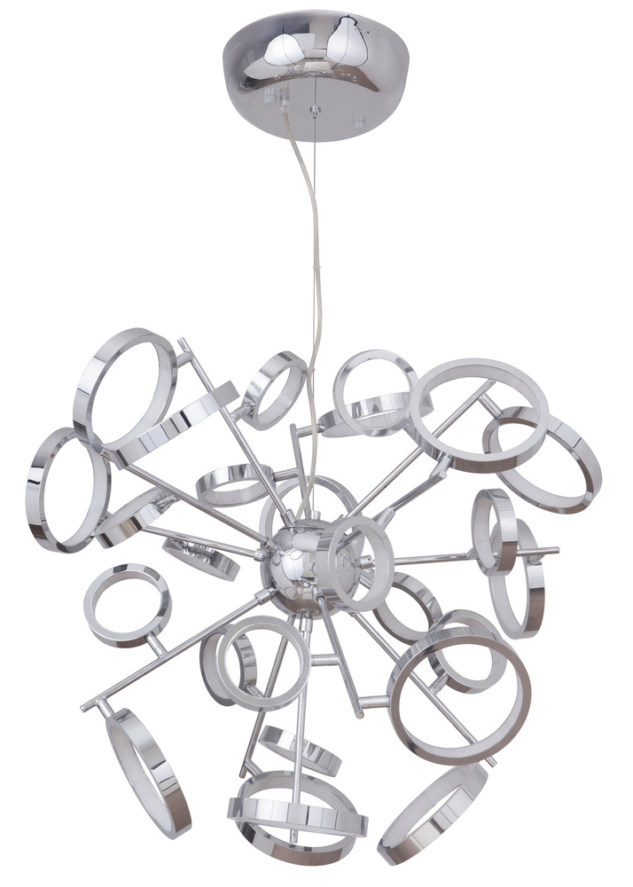 26 Ring LED Adjustable Chandelier