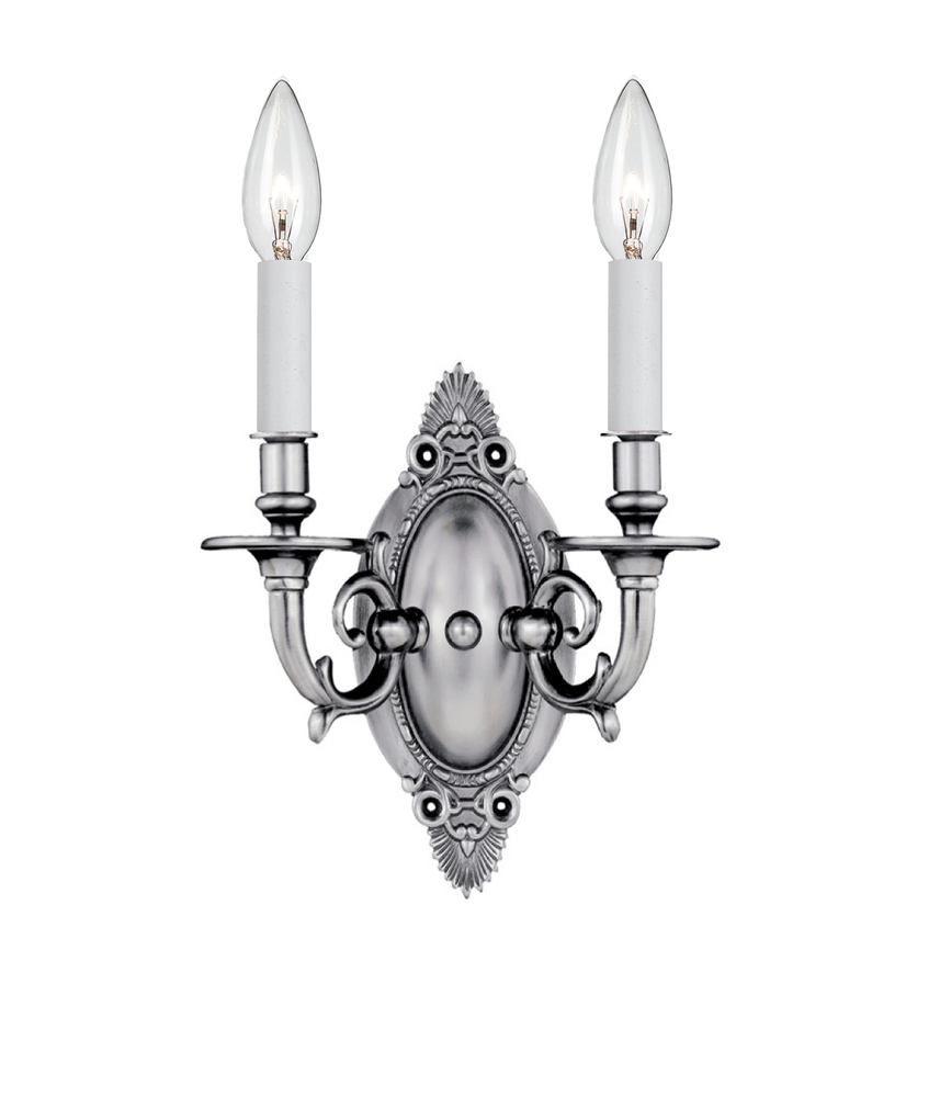 2 Light Verde Eclectic Sconce