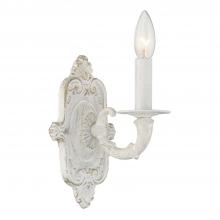 Crystorama 5111-AW - Paris Market 1 Light Antique White Sconce