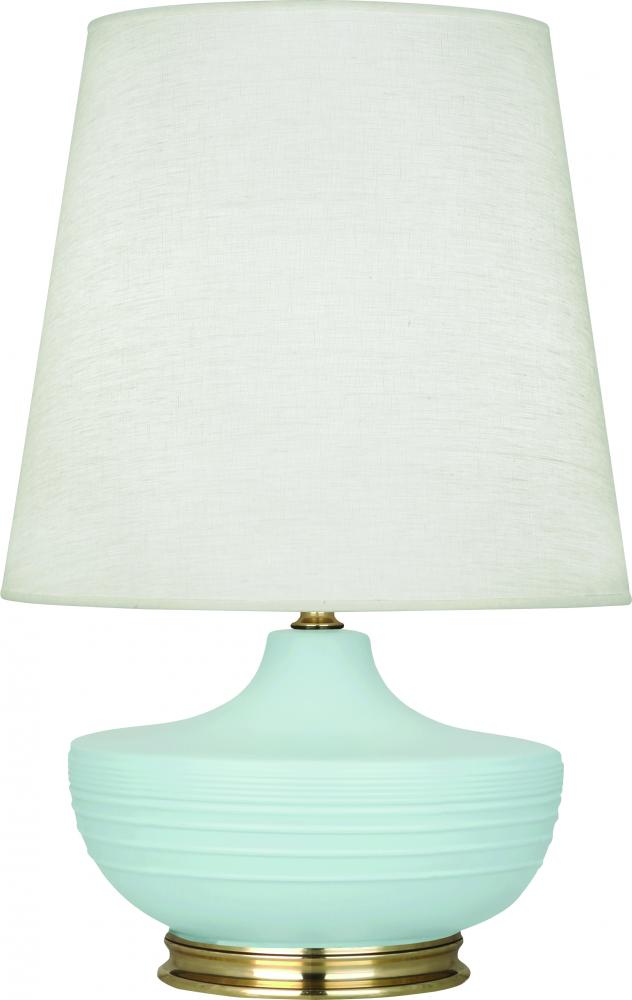 Matte Sky Blue Michael Berman Nolan Table Lamp