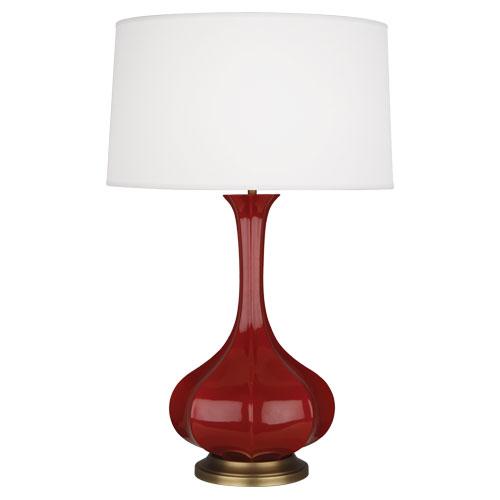 Oxblood Pike Table Lamp