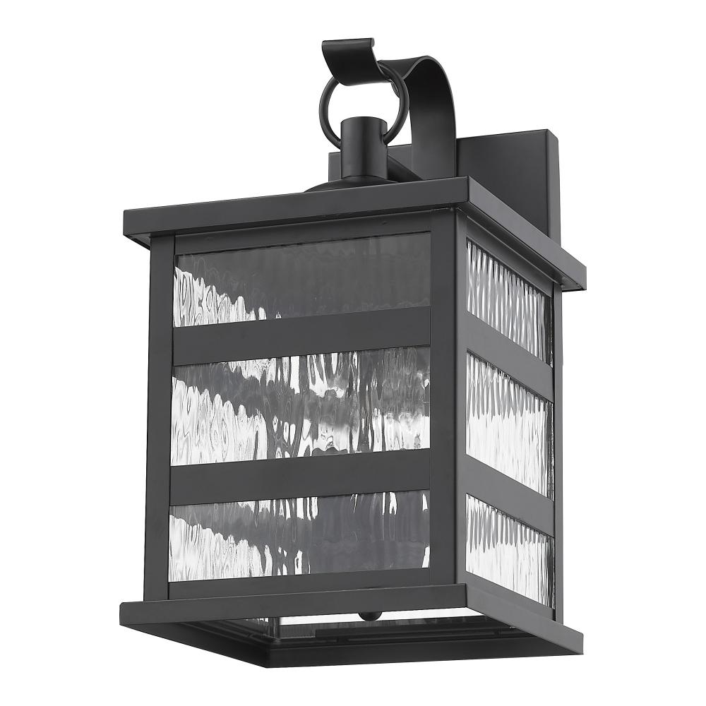 Morris 3-Light Matte Black Wall Light