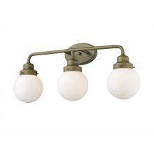 Acclaim Lighting IN41226RB - Portsmith 3-Light Raw Brass Vanity