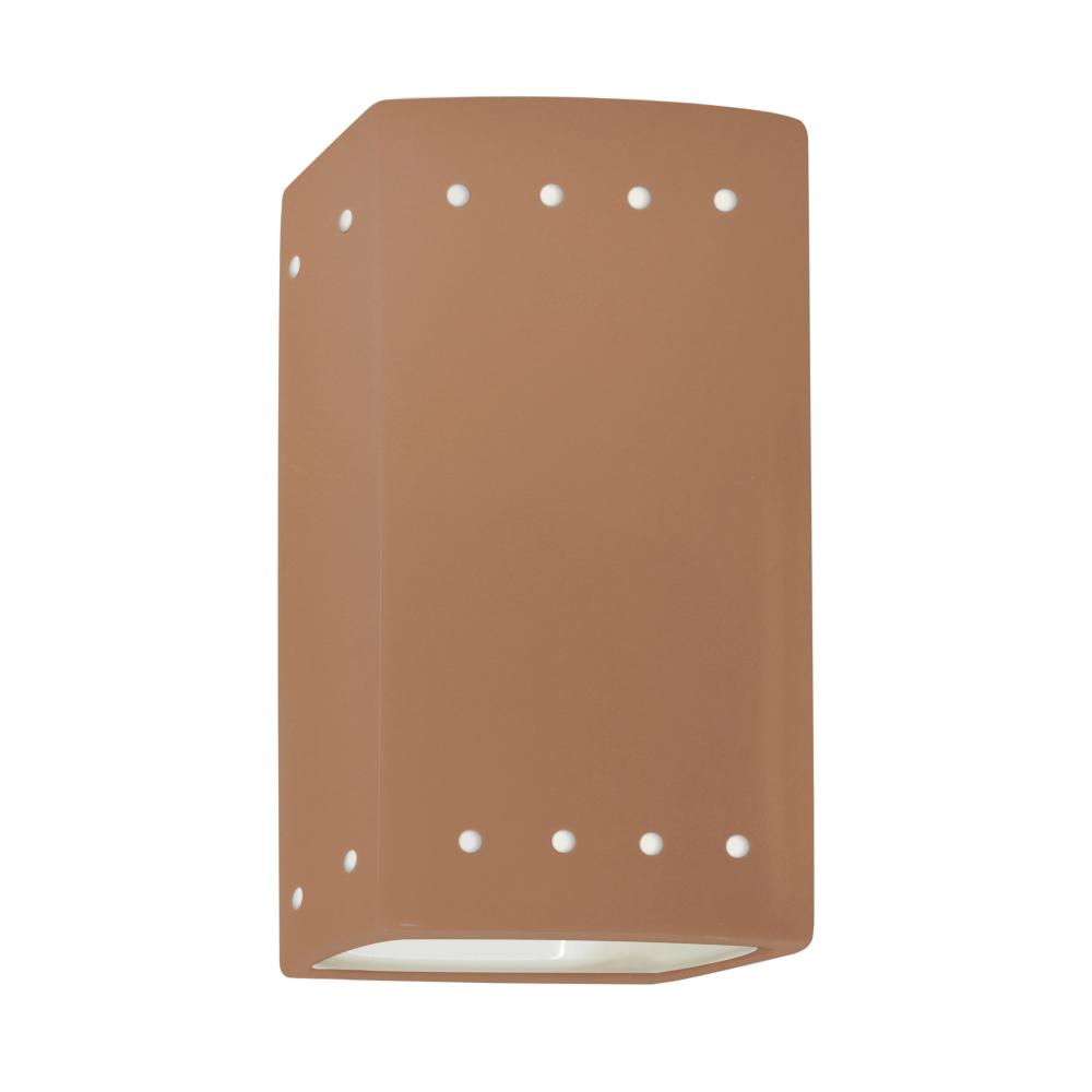 Small LED Rectangle w/ Perfs - Open Top & Bottom (Outdoor)