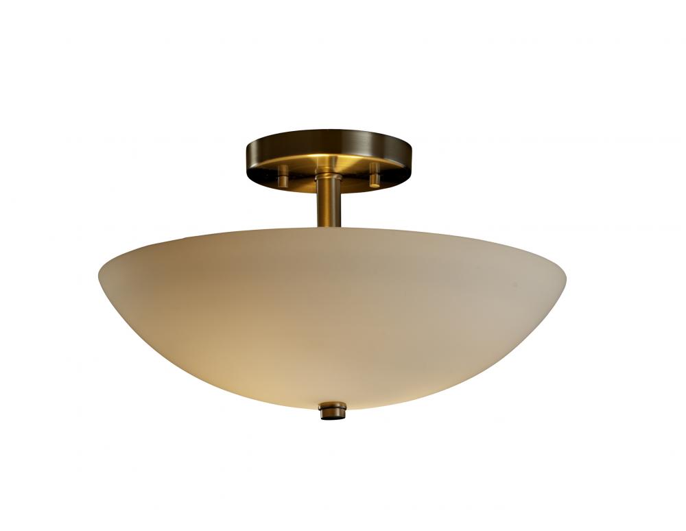 14" LED Semi-Flush Bowl