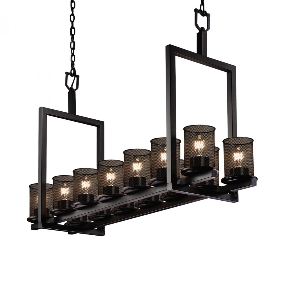 Dakota 14-Light Bridge Chandelier (Short)