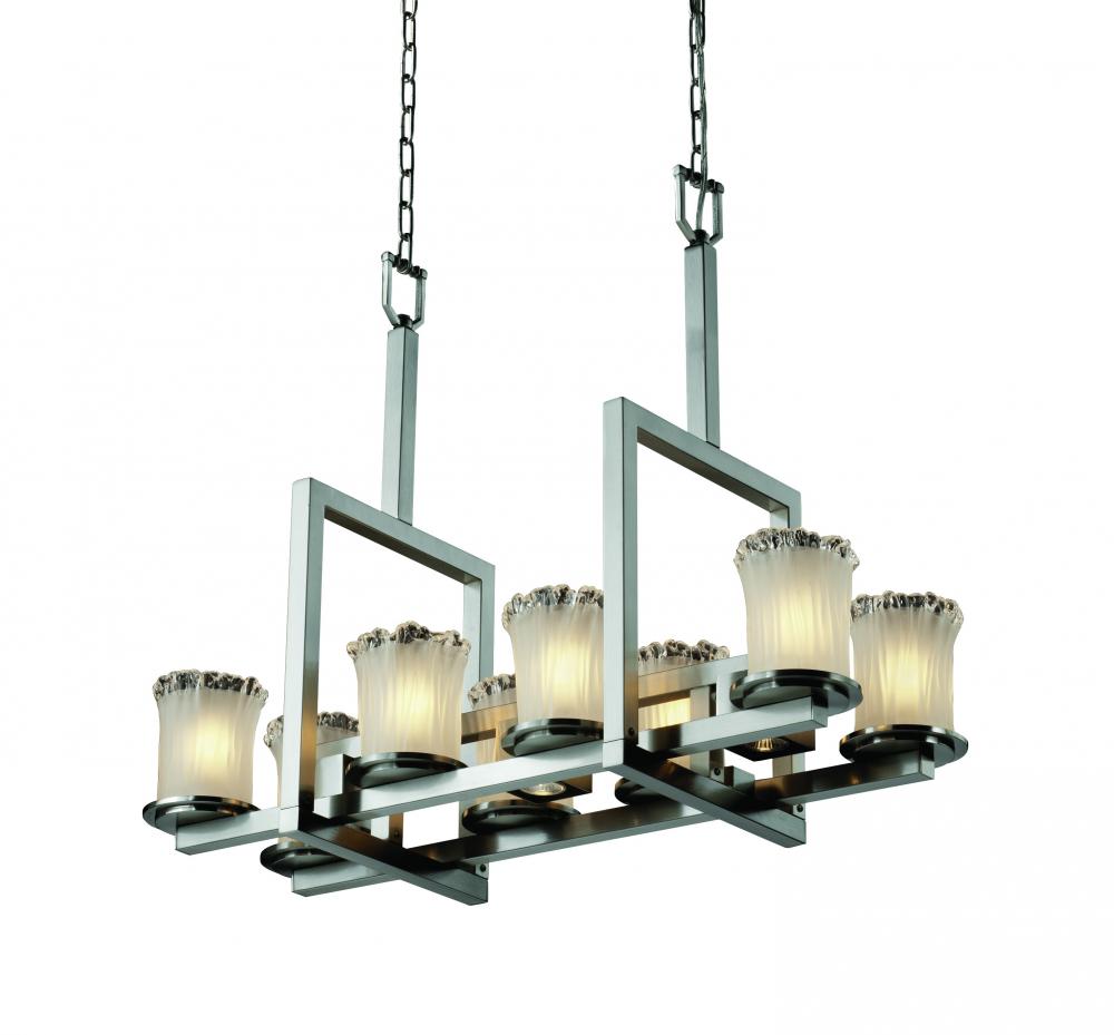 Dakota 8-Up & 3-Downlight Bridge Chandelier