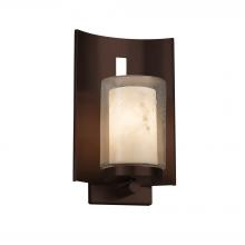 Justice Design Group FAL-7591W-10-DBRZ-LED1-700 - Embark 1-Light Outdoor LED Wall Sconce