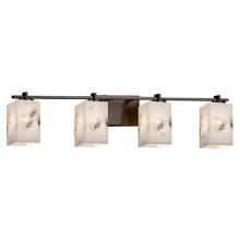 Justice Design Group FAL-8444-15-DBRZ-LED4-2800 - Era 4-Light LED Bath Bar