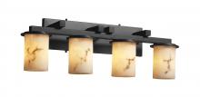 Justice Design Group FAL-8774-10-DBRZ-LED4-2800 - Dakota 4-Light Straight-Bar LED Bath Bar