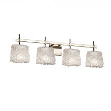 Justice Design Group GLA-8414-30-LACE-NCKL-LED4-2800 - Union 4-Light LED Bath Bar