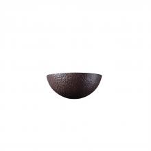 Justice Design Group CER-1300-HMIR - Small Quarter Sphere