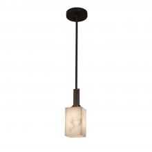 Justice Design Group FAL-8445-15-DBRZ-LED1-700 - Era 1-Light LED Mini-Pendant