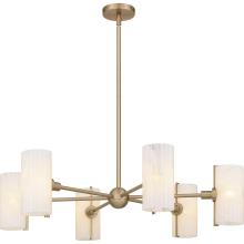 Quoizel CRR5036BGD - Curran 6-Light Bronze Gold Chandelier