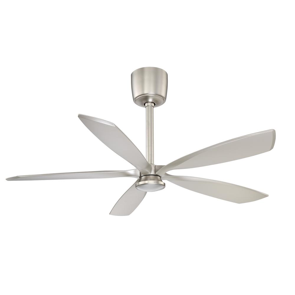 PHANTOM 54 in. LED Satin Nickel DC motor Ceiling Fan