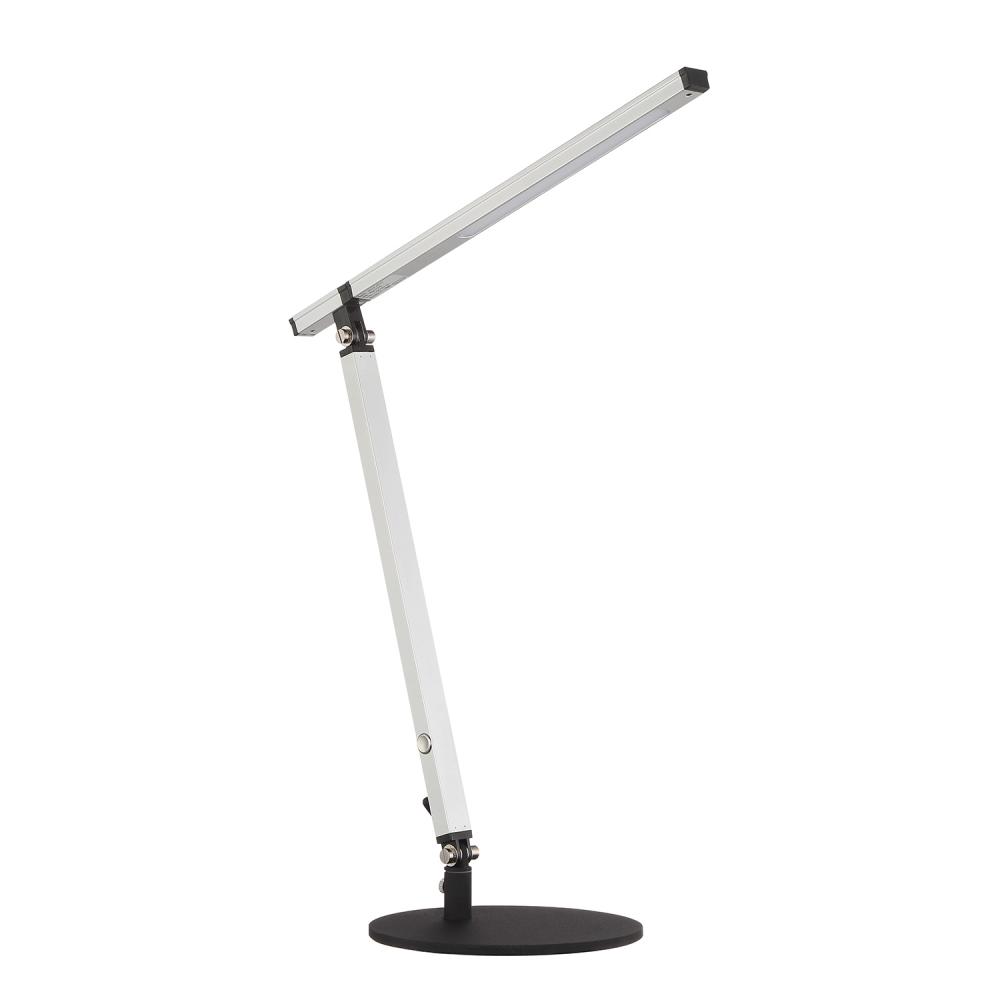 PAZZ 17 in. Brushed Aluminum LED Desk Lamp