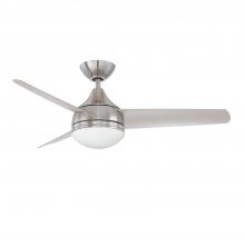 Kendal AC19242L-SN - Moderno 42 in. LED Satin Nickel Ceiling Fan