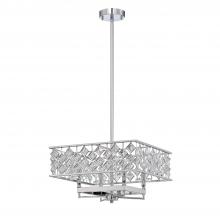 Kendal PF60-4L16-CH - MILANO series 4-Light Chrome Pendant