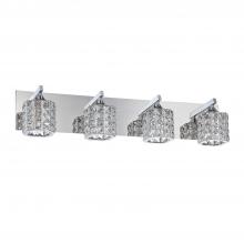 Kendal VF7200-4L-CH - SHIMERA 4-Light Chrome Vanity Light