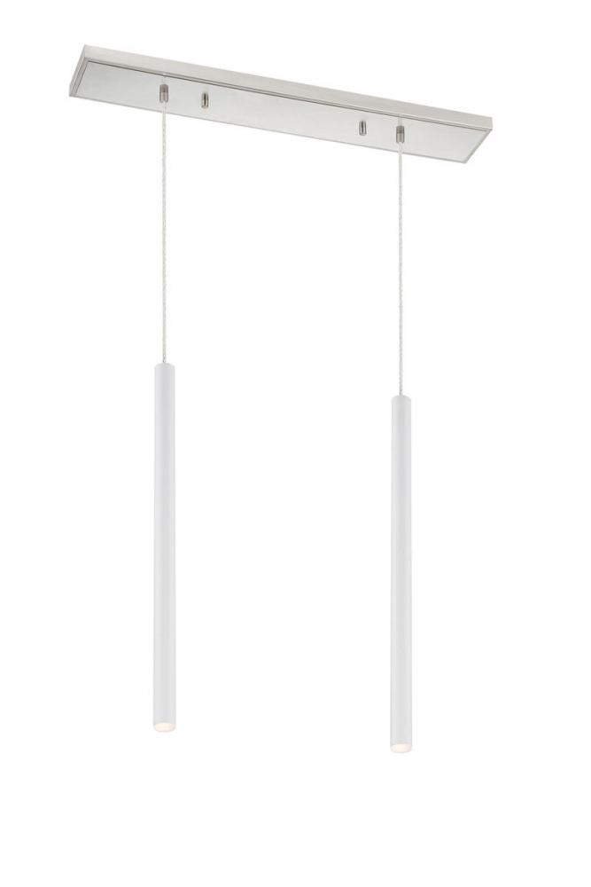 2 Light Linear Chandelier