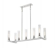 Z-Lite 3031-7L-PN - 7 Light Linear Chandelier